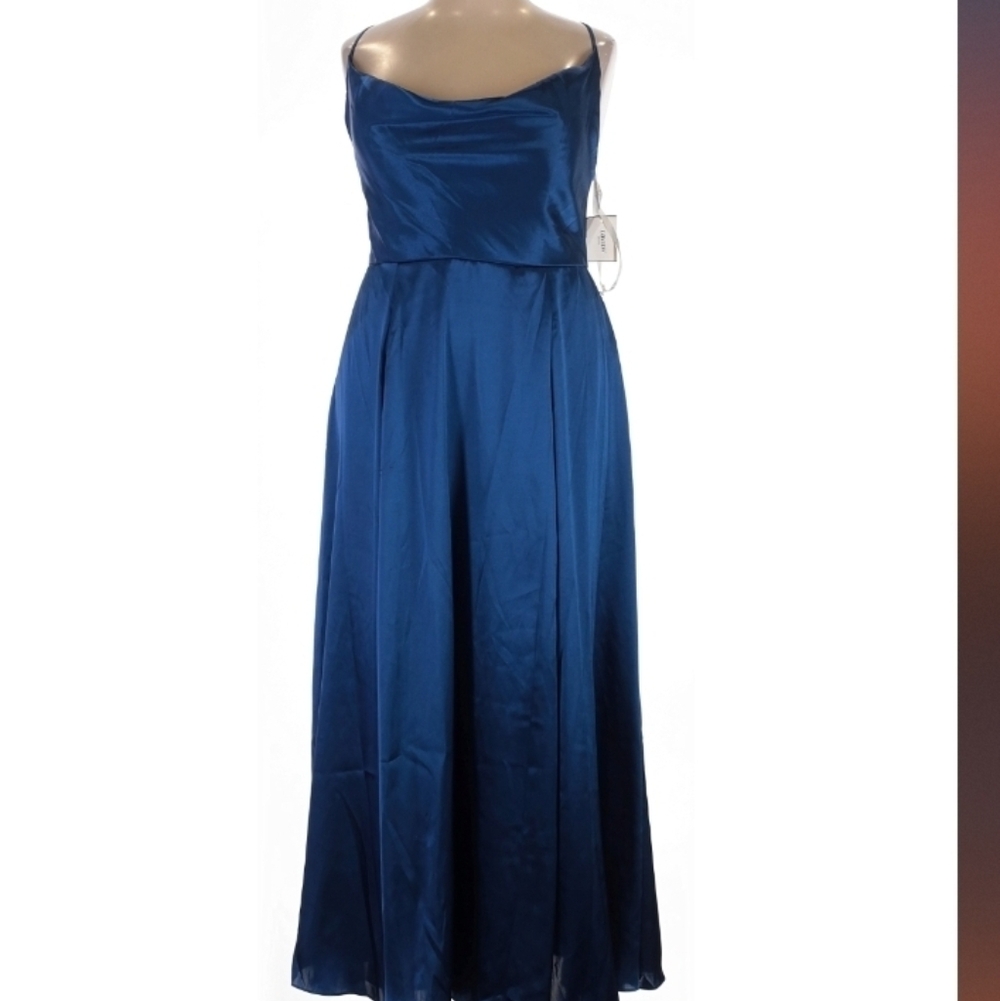 Galina Signature Royal Blue Maxi Dress